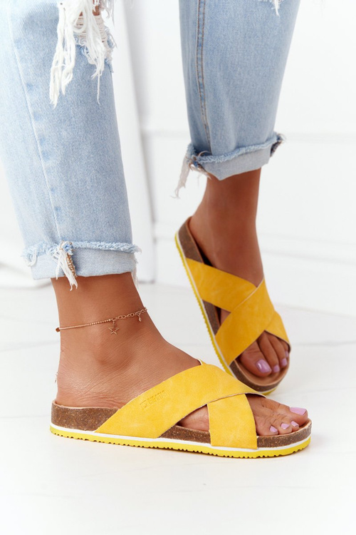 Veľká hviezda HH274596 Kožená kožená flip -flops