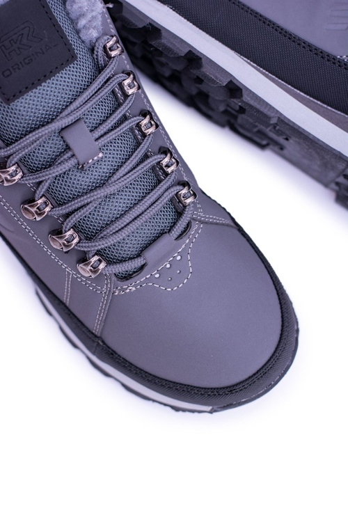 Pánske izolované trekkingové topánky Grey Newlans2