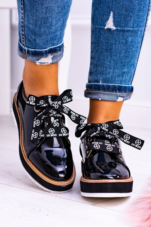 Lu Boo Black Dámske topánky Moonlight Shoes