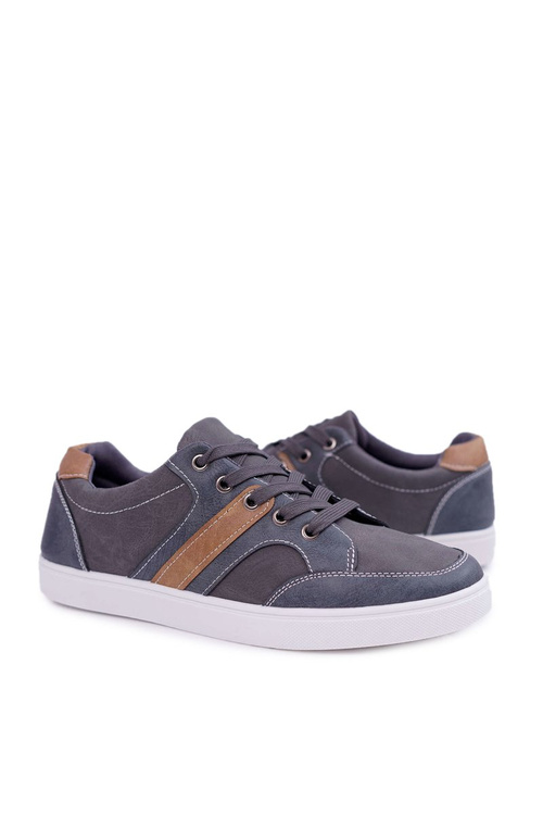 Tenisky pánské šedé příležitostné Kenny