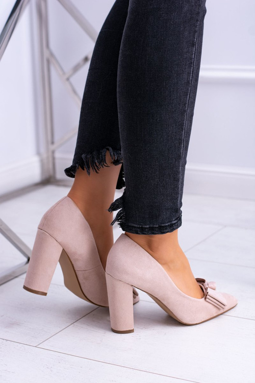 Dámske pumpy v Spitz Beige Sandy