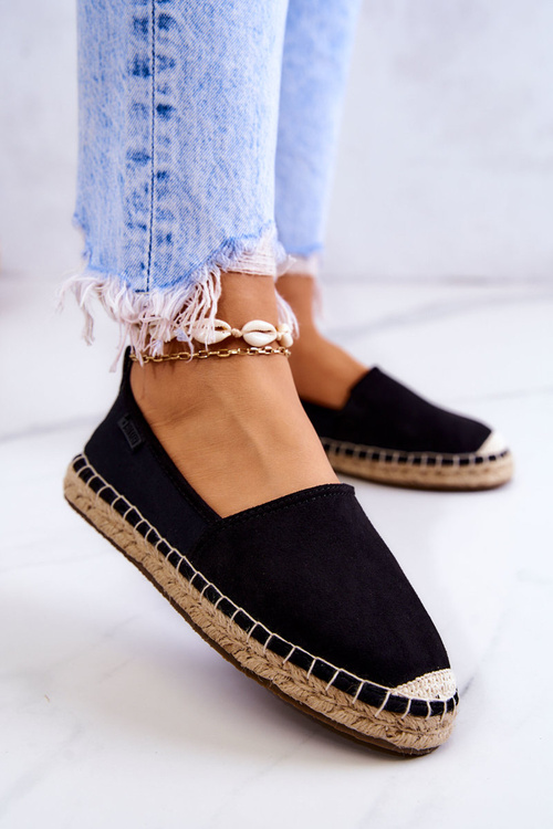 Dámské klasické espadrilky Big Star JJ274952 Černá