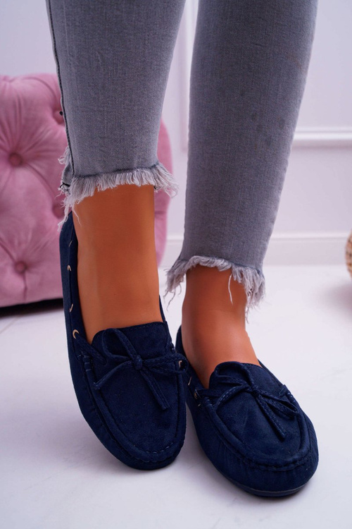 Moccasins Navy Blue S. Barski Gustoben