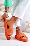 Flip flops Papcie na platforme Lilly Orange