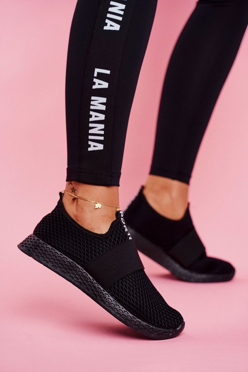 Dámská Sportovní Obuv Slip-on Černé La Fiesta