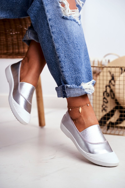 Šmykľavka na tenisky Slip -in Sneakers Silver Justice