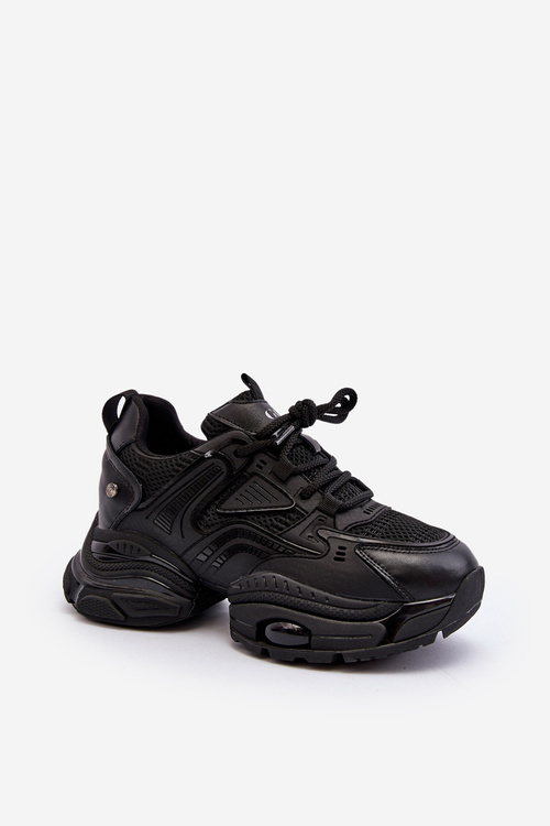 Topánky s Hrúbkou Podrážky GOE NN2N4045 Čierne