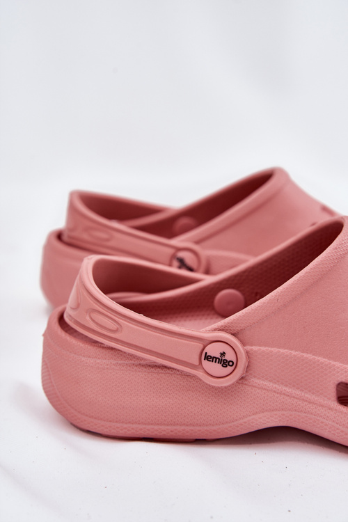 Dámské Pěnové Pantofle Růžové LEMIGO 806