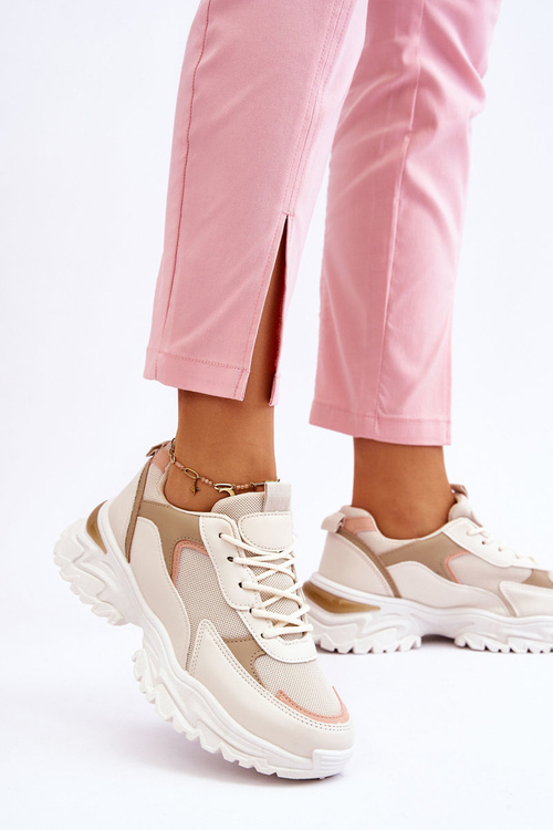 Dámská pohodlná sportovní obuv béžove Alen