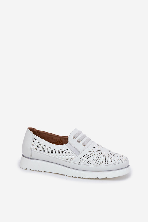 Dámske Slip-On Topánky Biele Azethia