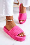 Flip flops Papcie na platforme Pink Lilly