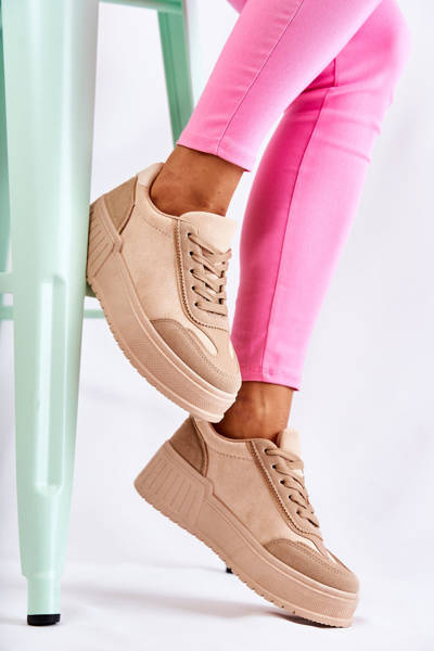 Dámské sportovní semis boty béžové Segurro