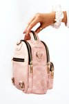 Dámsky kožený batoh NOBO L1341-C004 Pink