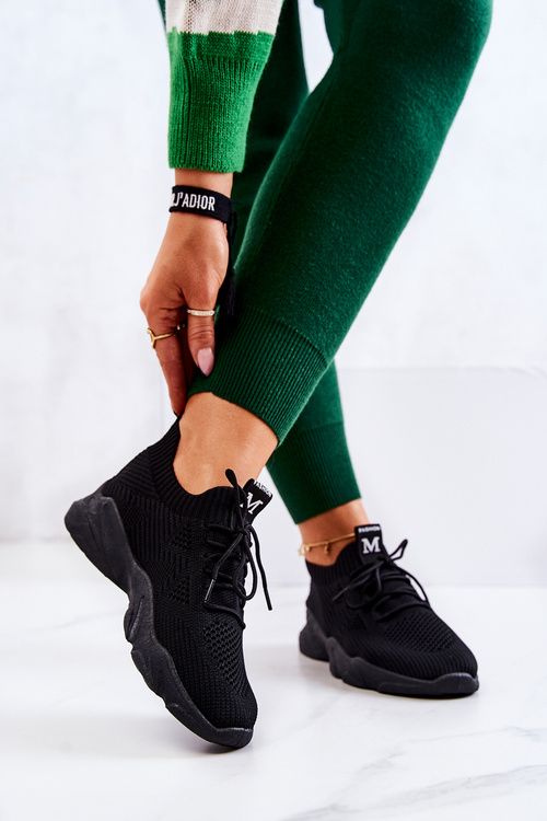 Čierne tenisky Nolene Sneakers Športové topánky
