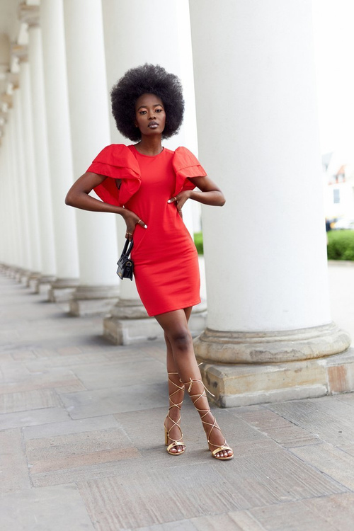 Zviazané sandále na post Złote Cotwalk