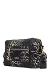 NOBO Satin Pattern Messenger Bag N1330-CM23 Černo-zlatá