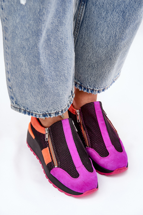 Kožené Sneakersy na Klíne Maciejka Čierne 06853-15