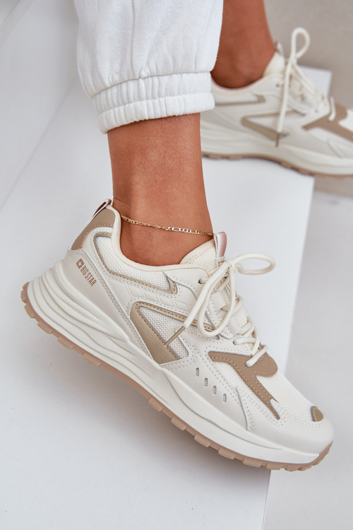 Dámske Športové Topánky Big Star NN274A096 HI-POLY SYSTEM Béžové