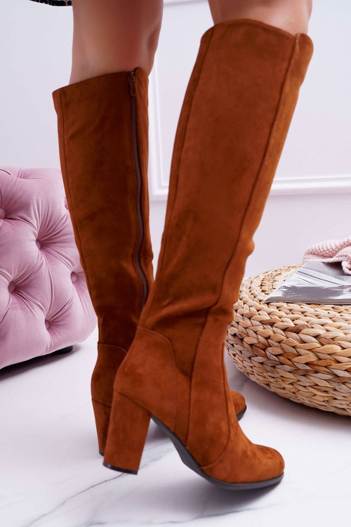 Ženské topánky Sergio Leone Camel KZ275