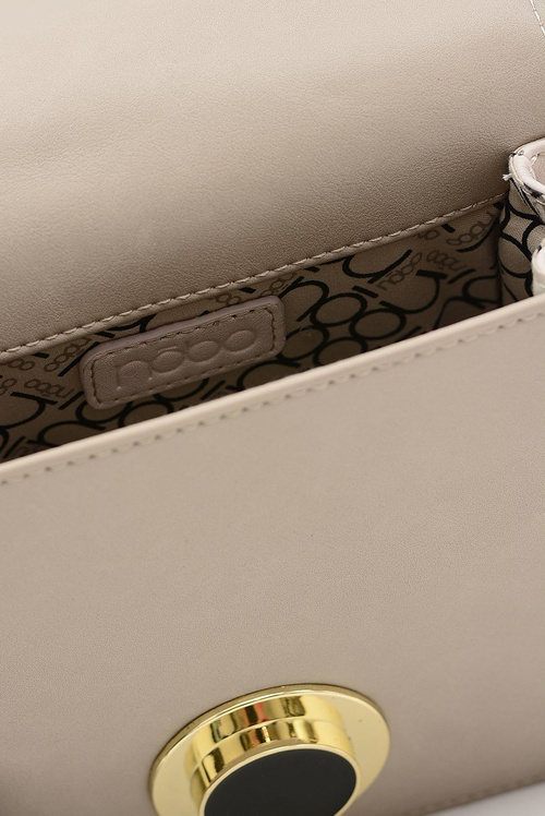 Malá elegantná beige nobo kabelka