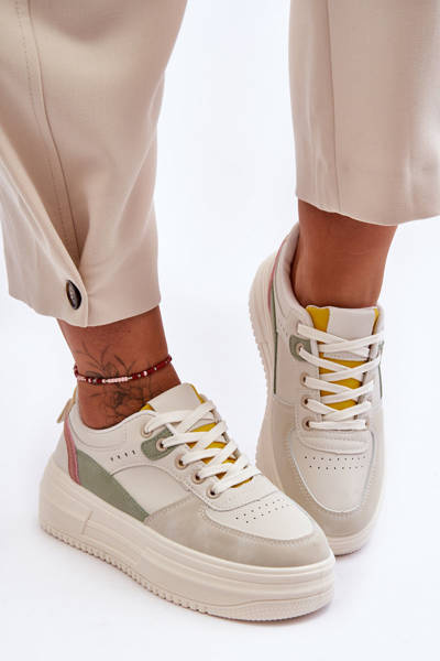 Dámské sportovní boty na masivní platformě vícebarevné Gemma