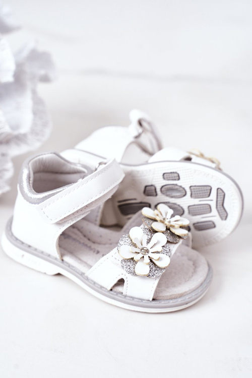 Dětské Ortopedické Sandály Na Suchý Zip Bile Maysa