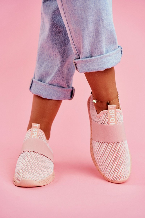 Dámská Sportovní Obuv Slip-on Růžové La Fiesta