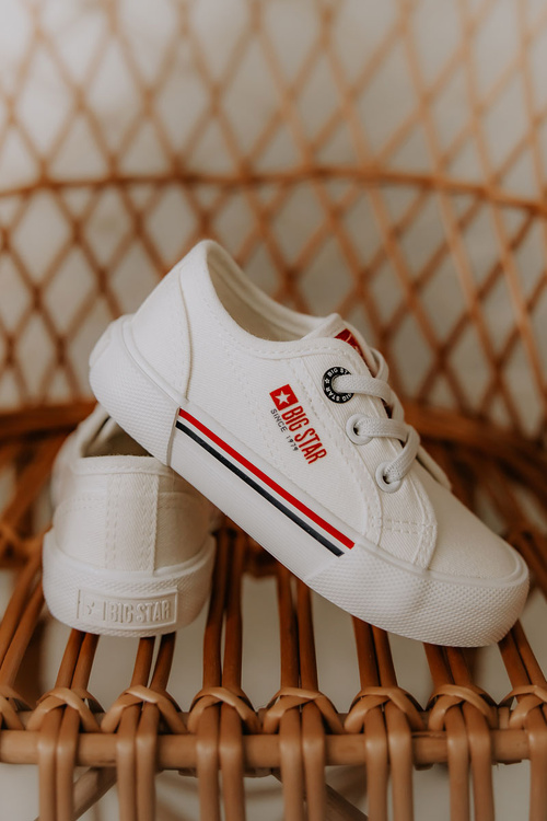 Veľká hviezda JJ374165 Biele tenisky