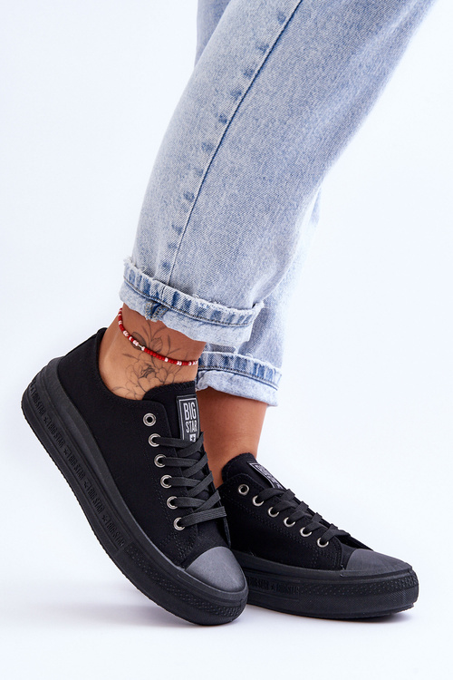 Dámské tenisky na platformě Big Star LL274A176 černé