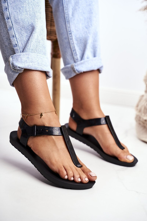 Dámské Sandály ZAXY Černé DD285039