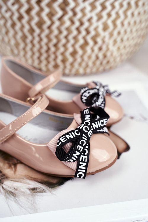 Detské béžové baleríny pre Barskie Mindi