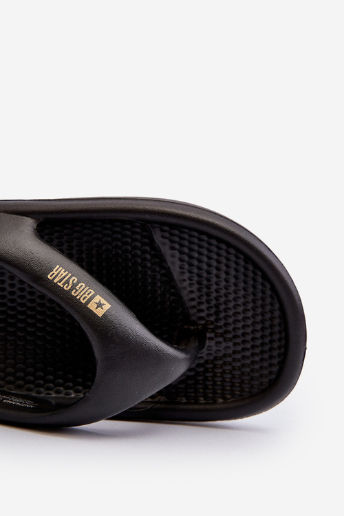 Dámské Pěnové Žabky Big Star NN274A649 Černé