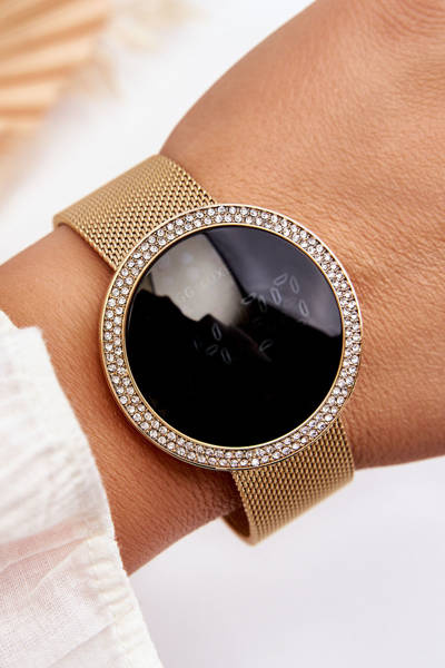 Digitální hodinky Na náramek Síť GG Luxe Gold