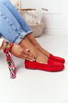 Sergio Leone Mk722 Moccasins Red