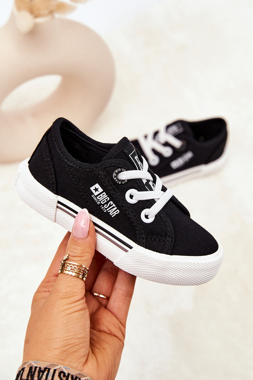 Nazouvací tenisky Big Star JJ374169 Černé