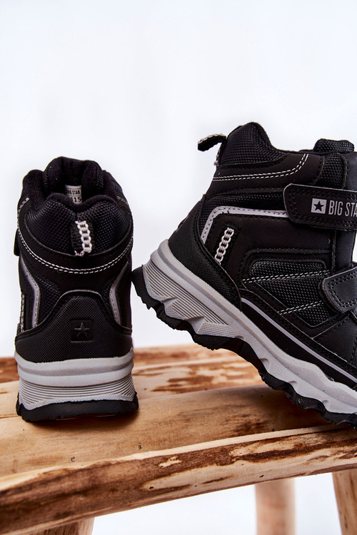 Dětská Trapery Memory Foam Big Star KK374157 Černe