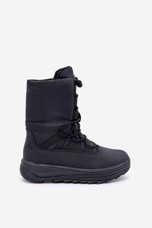 Dámske Snehule INUA S Izoláciou Primaloft 4F 4FRAW24FSBSF012 Čierne