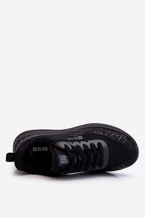 Dámská síťovaná sportovní obuv Memory Foam System Big Star LL274662 Černé