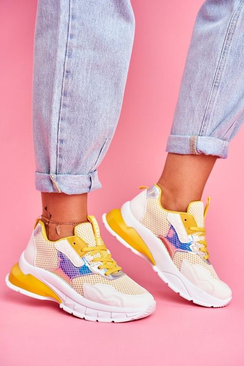 Dámská Sportovní Obuv Žlutá Sportivo