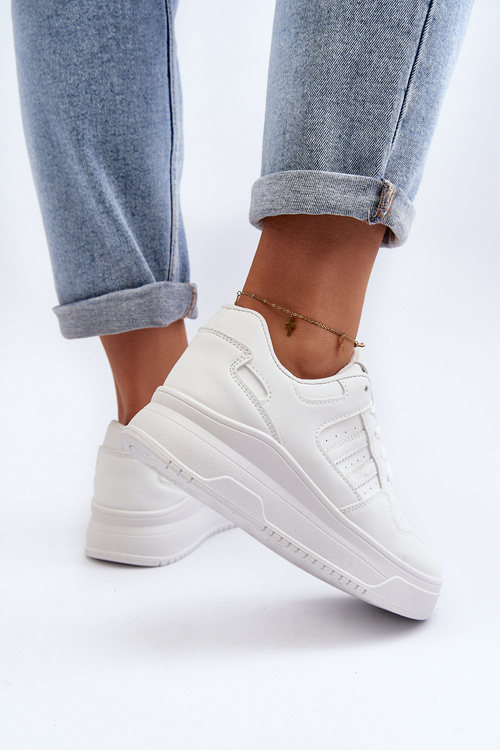 Dámské bílé sportovní tenisky Frutesa