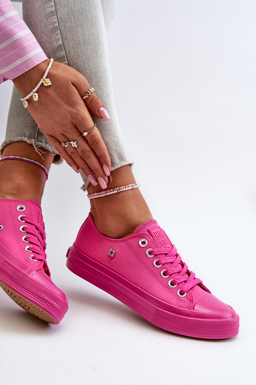 Klasické dámske tenisky Big Star NN274290 Fuksia