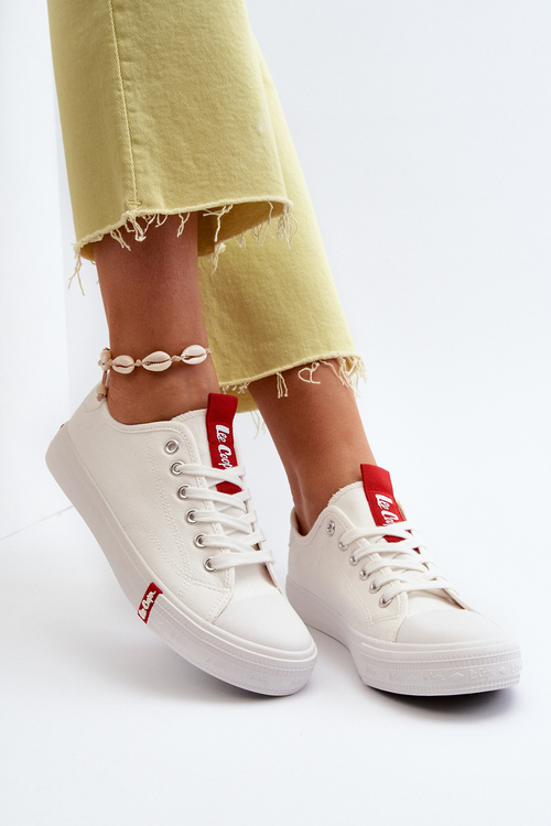 Nízké Dámské Tenisky Lee Cooper LCW-24-31-2239 Bílé