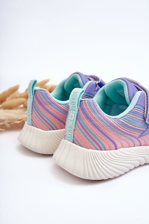 Lehké Dětské Sportovní Boty Memory Foam System Big Star LL374151 Fialové