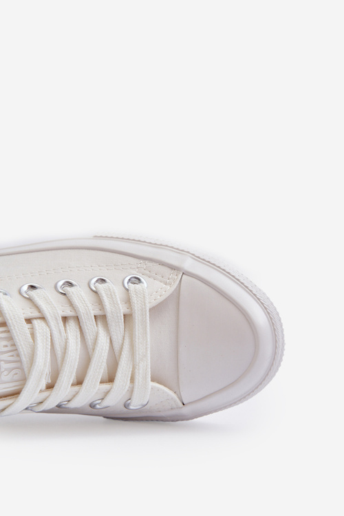 Klasické Dámske Tenisky Big Star NN274285 Biele