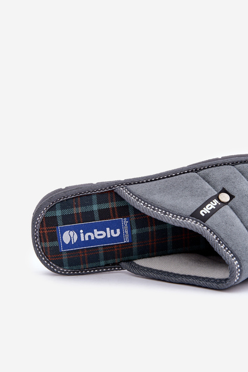 Pohodlné Pánske Domáce Papuče Inblu 91000027 Šedé