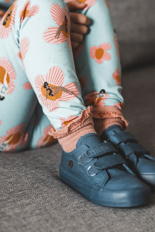 Detská klasická veľká hviezda JJ374044 Navy Blue tenisky