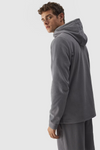 Pánsky Polar S Kapucňou Regular 4F Šedý 4FWMM00TFLEM290-25S