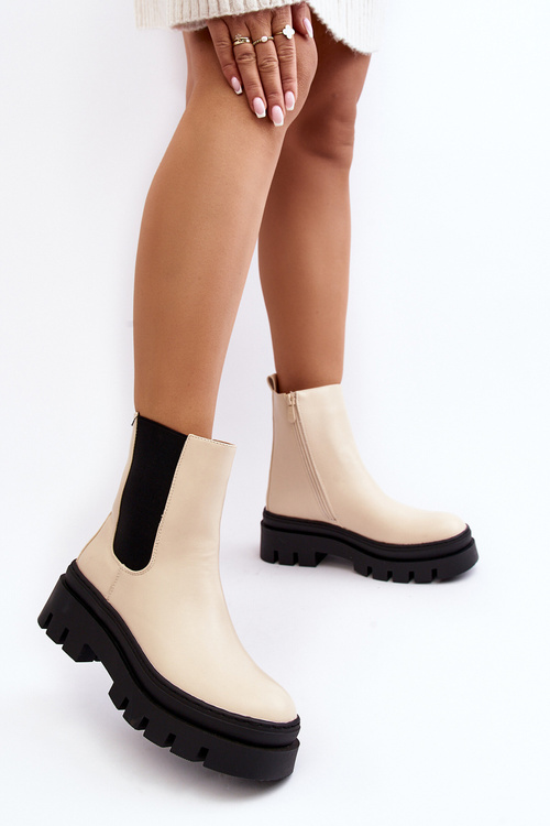 Kožené topánky Loretta