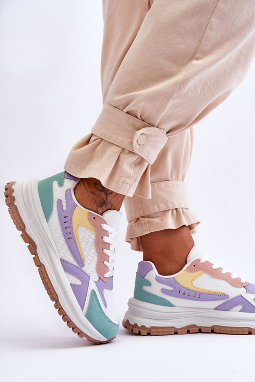 Dámská módní sportovní obuv na platformě Vícebarevná Georgette