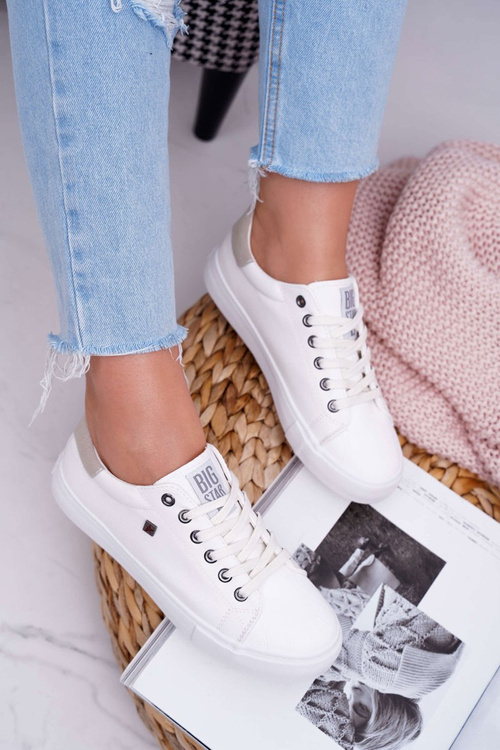 Dámske tenisky Big Star White BB274033